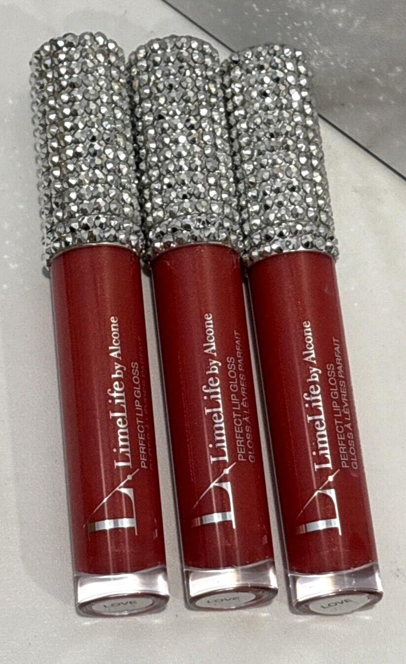 3 LimeLife by Alcone Perfect Lip Gloss - Love - 0.27 oz NWOB - $40.84