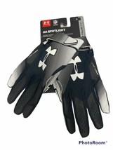 NWT $45 Under Armour UA Spotlight Football Receiver Gloves XL - £19.86 GBP