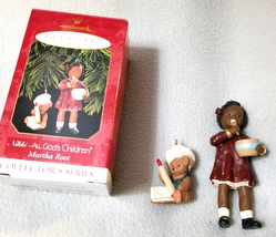 Hallmark 1997 Nikki All God&#39;s Children Martha Root Christmas Ornament Teddy Bake - £6.08 GBP