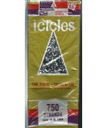 Vintage Woolworth Icicles for Christmas tree decoration Tinsel 1980s - $482.69 MXN