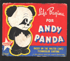 Life Begins For Andy Panda-1940 -Origin of Andy Panda-Based on Walter Lantz c... - £79.81 GBP