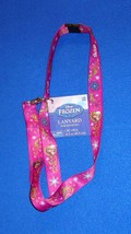 BRAND NEW COOL WALT DISNEY MOVIE FROZEN ELSA AND ANNA LANYARD WITH ORIGI... - $5.95