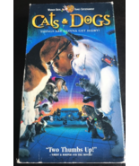 Cats E Cani (VHS, 2001 Dei Bambini Commedia Famiglia Film-Rare-Ships N 2... - $279.58 MXN