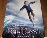 Rise Of The Guardians Movie Poster DOUBLE SIDED Small 13X19 Promo MINT RARE - $199.99