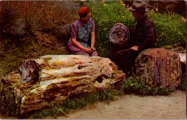 Ellensburg Washington Ginkgo Petrified Forest Union Oil Postcard Vintage (B11) - £5.10 GBP