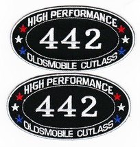 442 Oldsmobile Cutlass Supreme Embroidered SEW/IRON On Patch Dodge Emblem - £10.35 GBP