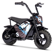 MotoTec 24V 250W Black Electric Mini Bike Kids &amp; Teens Off-Road Fun - £293.00 GBP