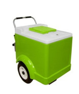 Ice Cream Cart all included Comercial Ice Cream Street Events Push Cart - $68,531.35 MXN