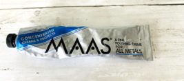 Maas Metal Polish Creme 2.0 oz weighs 1.8 oz 90% Full - £18.28 GBP