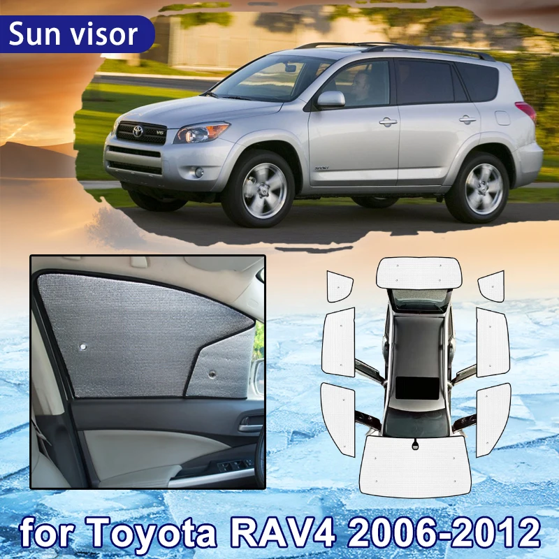 Car Sun Shade for Toyota RAV4 RAV 4 XA30 Vanguard 2006-2012 2011 2010 Full - £19.92 GBP+