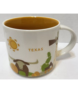 Starbucks Large Texas You Are Here Coffee Tea Cup Mug 14 fl oz 2015 - £11.47 GBP