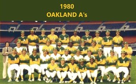 1980 Oakland Athletics A&#39;s 8X10 Team Photo Baseball Picture Mlb - £3.88 GBP