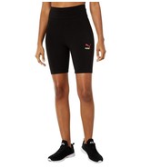 MSRP $30 PUMA Classics Short Tight 7&quot; Cotton Black/City Lights XS - $21.70 CAD