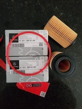 OEM 2X A6511800109 MERCEDES-BENZ ENGINE OIL FILTER | DIESEL TWIN-TURBO G... - $62.30