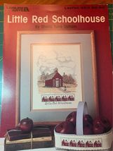 Leisure Arts Little Red Schoolhouse By Sheila Tune Upham Cross Stitch De... - £5.59 GBP