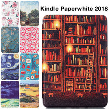 For All-New Kindle Paperwhite 2018 6&quot; 10th Gen Painted Smart Leather Cas... - £42.11 GBP