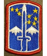 4 QTY REGULATION 172ND INFANTRY BRIGADE COMBAT TEAM SERVICE EMBROIDERED ... - $418.51 MXN