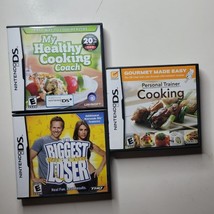 Nintendo DS Weightloss Cooking Game Lot Coach Biggest Loser Personal Trainer - £17.30 GBP