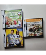Nintendo DS Weightloss Cooking Game Lot Coach Biggest Loser Personal Tra... - £17.30 GBP