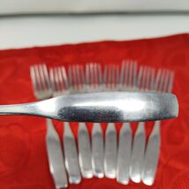 9X DF Paul Revere Pattern Made in Japan Stainless Flatware Salad Forks 18/0 - $24.98