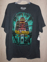 NWT MENS DR. WHO, DALEKS &amp; THE TARDIS DARK GRAY HEATHER NOVELTY T-SHIRT ... - £18.64 GBP