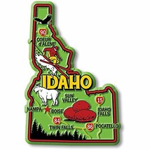 Idaho Colorful State Magnet by Classic Magnets, 2.7&quot; x 4&quot;, Collectible Souvenirs - £4.53 GBP