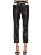 Pants Leather Women s Capri Leggings Jeans Trouser Skinny Push up Slim Black 101 - £29.95 GBP+