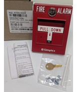NEW Simplex 4099-9004 RED PULL STATION W/ Key LED SA ADDR PART# 06501205 - $60.81 CAD