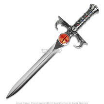 16” Fantasy Cats Sword of Omens Letter Opener Steel Dagger Cartoon with ... - $29.68