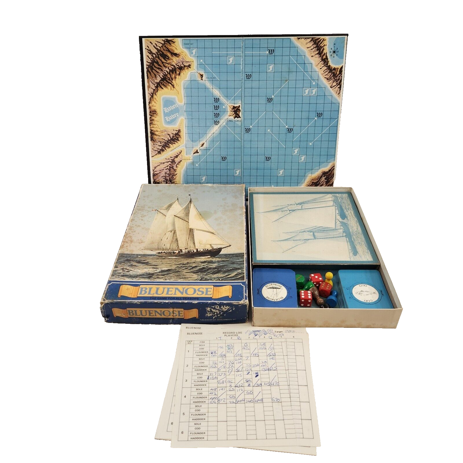 Primary image for Bluenose the Game for All Seasons Board Game MF Developments 1977 Complete