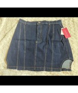 Shoedazzle Woman’s Denim Corset Mini Skirt Raw Indigo Wash Size 34 - $38.11 CAD