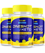 3 Pack One Shot Keto Capsules - One Shot Supplement For Weight Loss - 18... - $55.99