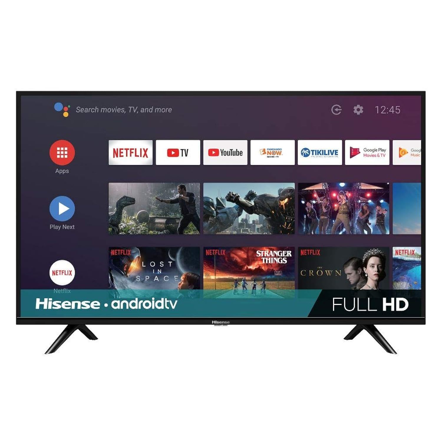 Hisense 40-Inch 40H5500F Class H55 Series Android Smart TV with Voice Remote (20