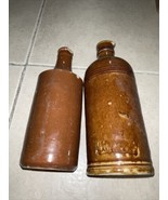 2-N. ANTOINE &amp; FILS - ENCRE JAPONAISE FRENCH POTTERY INK BOTTLE - - £14.24 GBP