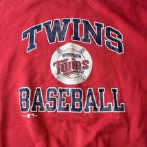 Minnesota Twins Baseball sweatshirt Men Sz XL Vtg 1995 Champion Authenti... - £36.23 GBP