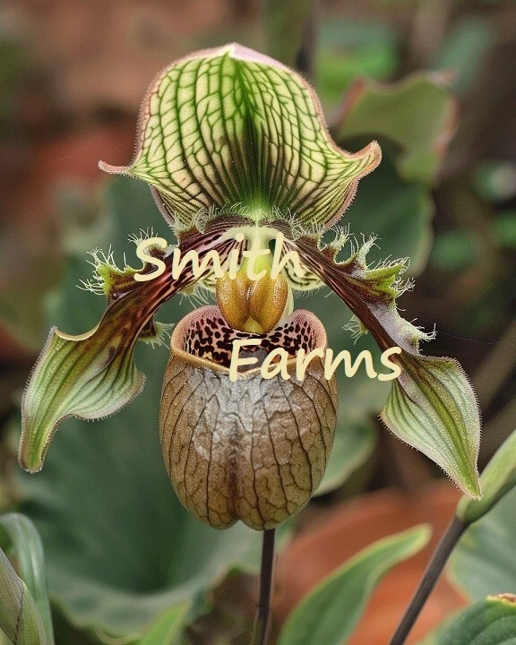 50+ Seeds Lady&#39;s Slipper Orchid Flowers Plant (Paphiopedilum) - $15.47 CAD