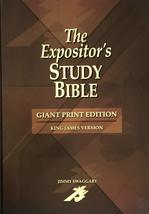 The Expositor&#39;s Study Bible - Giant Print Jimmy Swaggart - £47.99 GBP
