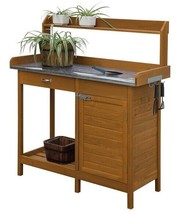 Convenience Concepts G10440 Deluxe Potting Bench with Cabinet - $237.89