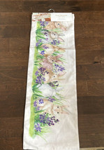 Isaac Mizrahi  Easter Table Runner Easter Bunny Floral Print New 14”x48” - £27.96 GBP