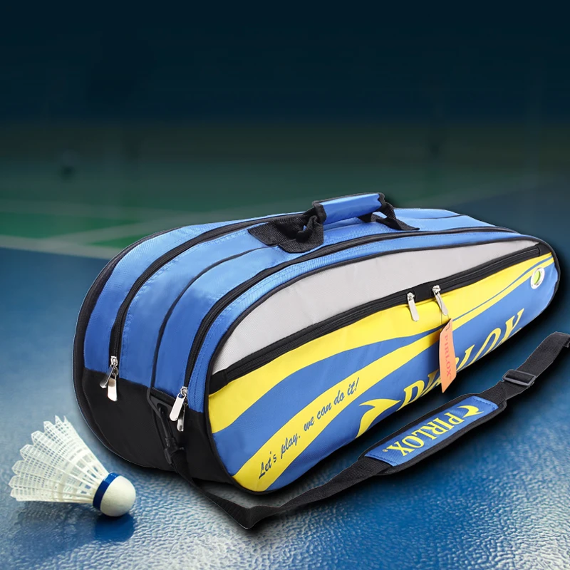 Sporting Badminton Bag 4~6 Packs With Independent Shoe Bag Racket Bag For Men An - £54.52 GBP