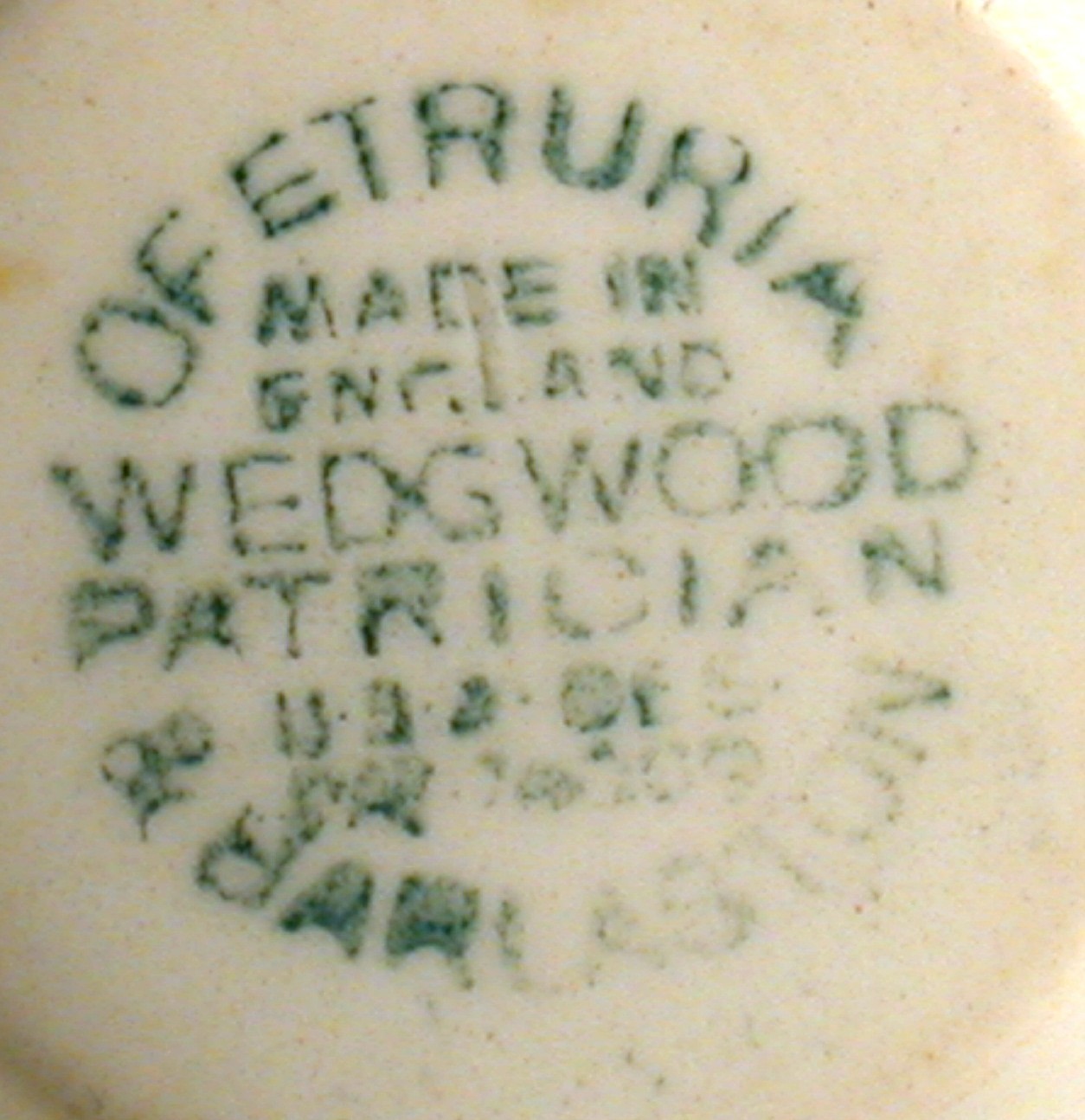 Wedgwood Etruria Patrician Embossed Demitasse Cup Old Item image 2