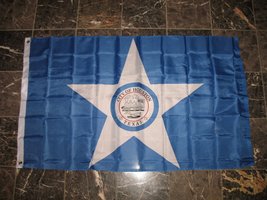 3x5 City of Houston Texas Flag 3&#39;x5&#39; Banner Brass Grommets - £3.84 GBP