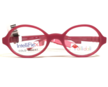 Dilli Dalli Kids Eyeglasses Frames SNUGGLES RASPBERRY Pink Rubberized 42... - $65.23