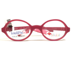Dilli Dalli Kids Eyeglasses Frames Snuggles Raspberry Pink Rubberized 42-18-125 - £51.37 GBP