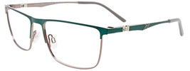 EASYCLIP EC616 Eyeglasses Eye Glasses 060 Green Authentic New 57mm Unisex - £141.93 GBP