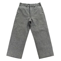 Woolrich Vintage 60s 70s USA Mens Gray Malone Heavy Wool Hunting Field Pants 36 - £49.14 GBP