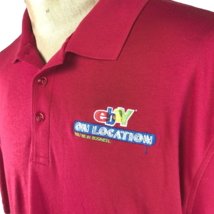Ebay On Location Polo Golf Shirt size 3XL Tall Mens Older Logo Youre In Business - £27.06 GBP