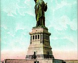 Vtg Postcard c 1908 Statue of Liberty New York - Unused - Hugh Leighton Co - $5.89