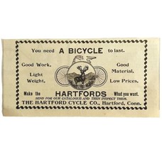 Hartford Cycle Co Bicycles 1894 Advertisement Victorian Bikes That Last ... - £11.79 GBP