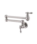 Wall Mount Folding Kitchen Pot Filler Faucet - $158.56 CAD